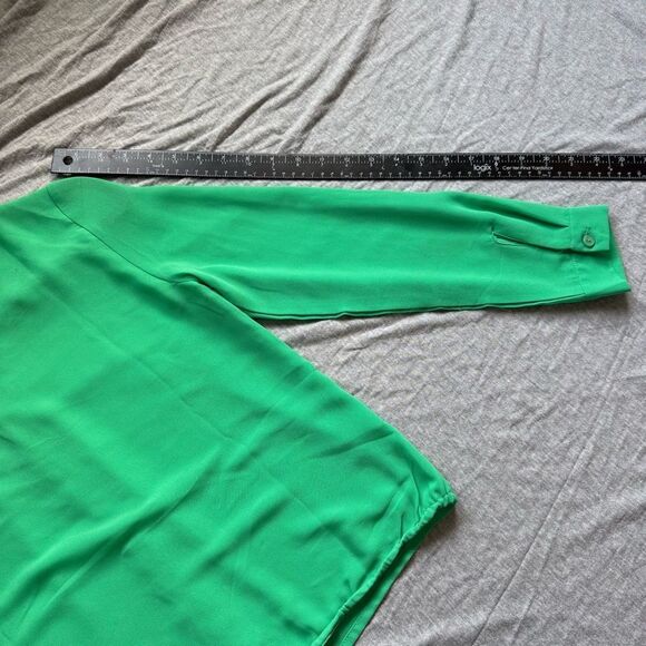 Sz Small Naked Zebra Long Sleeve Rhinestone Silver Beaded Going out top - Picture 8 of 11